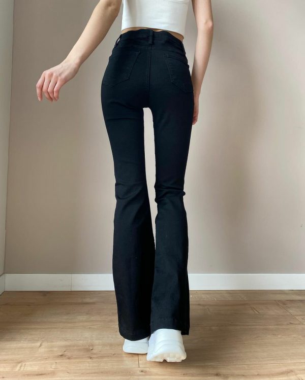 Boot-cut BLACK Jeans - Image 2