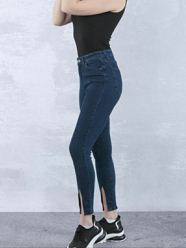 Front Slit - Skinny Jeans