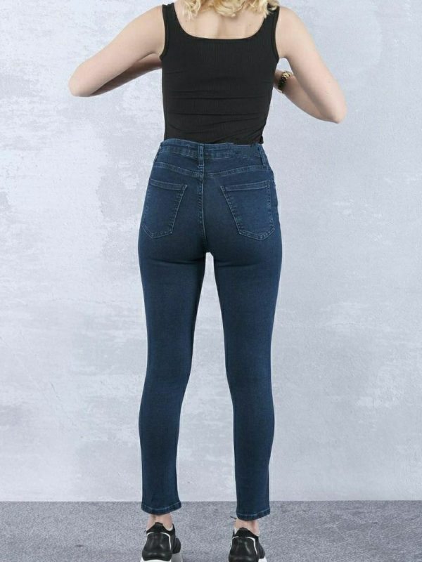 Front Slit - Skinny Jeans - Image 6