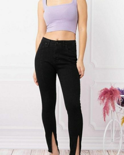 Front Slit - Skinny Jeans