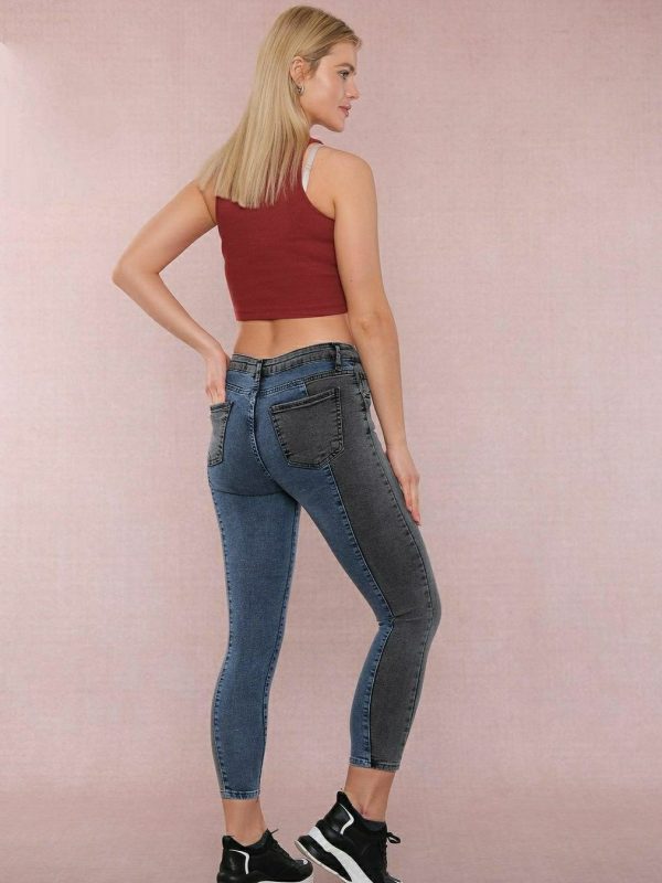 Skinny Jeans Combined With Two Shadows - Image 5