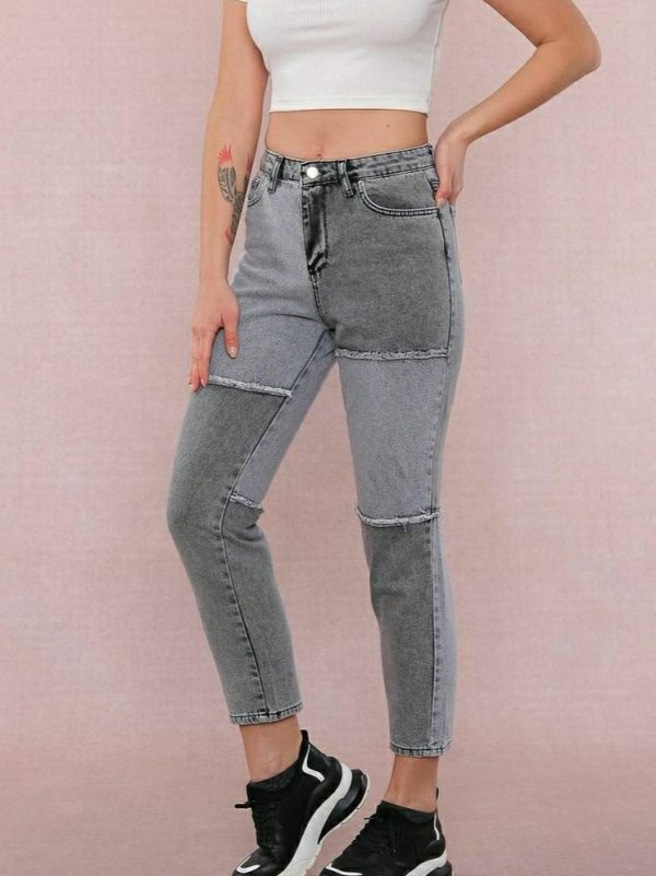 Patchwork Frayed Detail - MoM FiT - Image 2