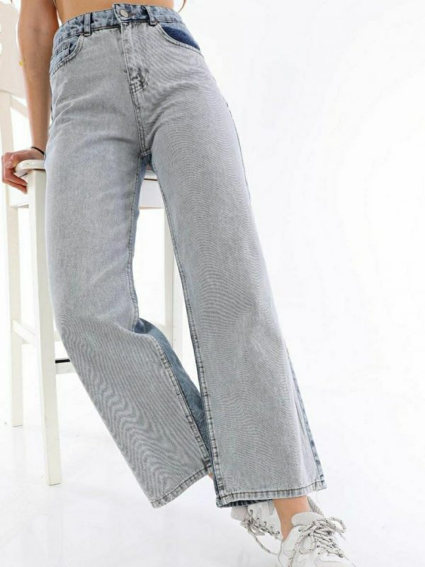 Tone Colour - Wide Leg Jeans - Image 5