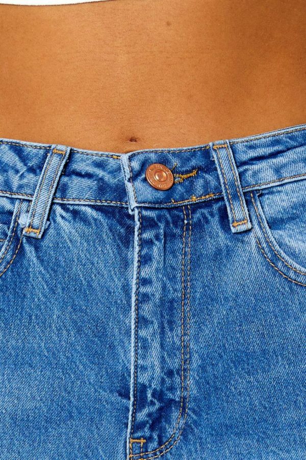 Side Slit - Straight Fit [BLUE] - Image 3